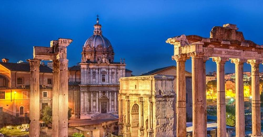 Colosseum, Roman Forum 