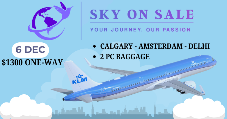 Calgary To Delhi